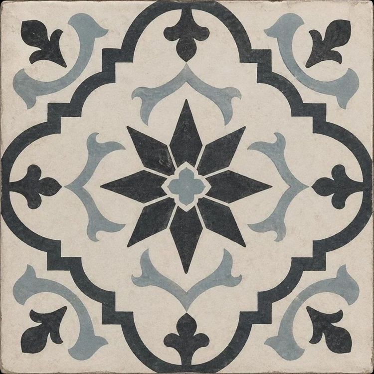 Aurevia Medallion Kitchen Backsplash Tile Bathroom Shower Floor Tile | Rustic Vintage Farmhouse Ceramic Tile | Mexican Style Custom Tile