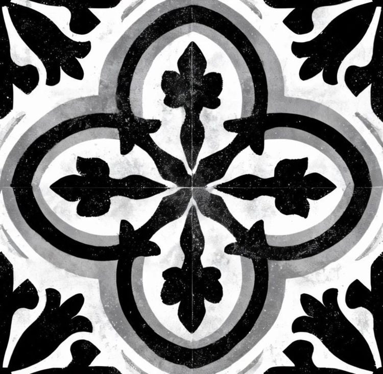 Noiré Relic™ Kitchen Backsplash Tile Bathroom Shower Floor Tile | Rustic Vintage Farmhouse Ceramic Tile | Mexican Style Custom Tile TB-4
