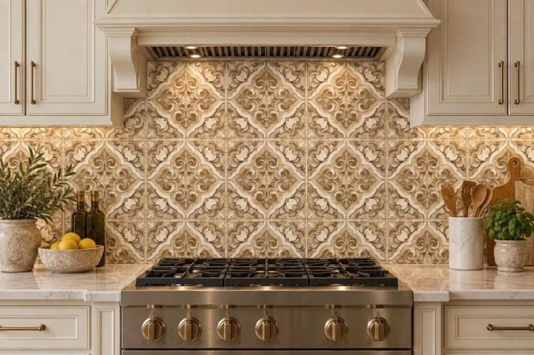 Ivory Monarch Crest-kitchen backsplash photo 2