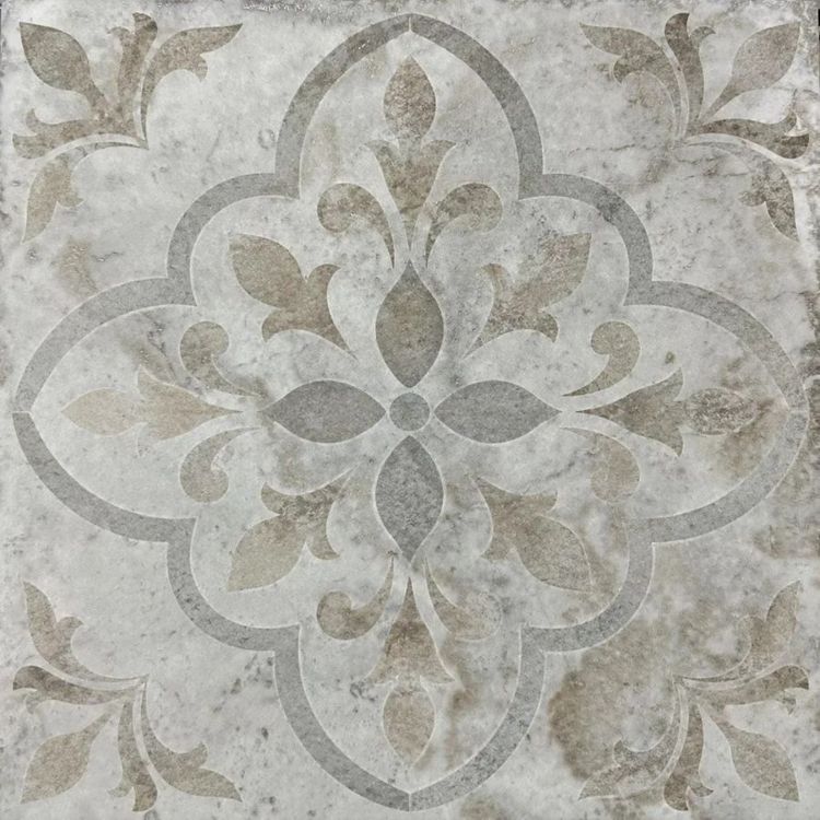 Maison Celestine™ Porcelain 6” Tile – Mediterranean Vintage, Rustic Tuscan Backsplash, Wall Tile, Antique Kitchen Shower