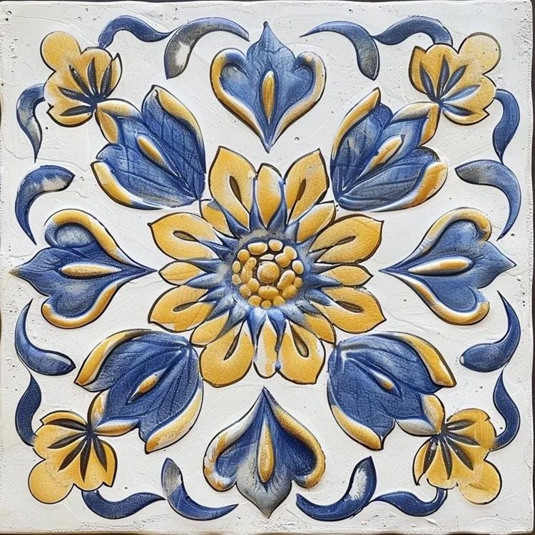 Sicilia Marigold Kitchen bathroom backsplash tile floor tile custom tile vintage farmhouse rustic ceramic tile bathroom tile shower
