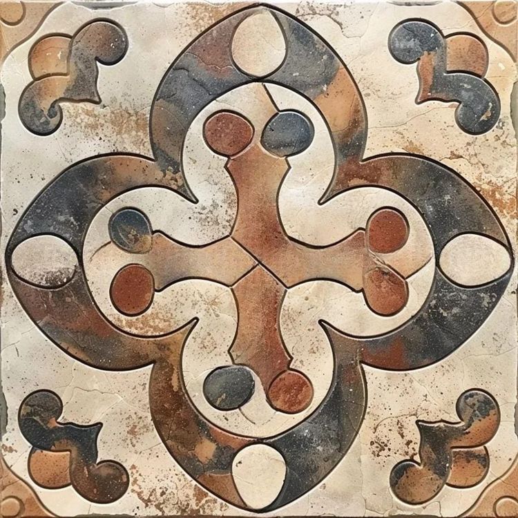 Kitchen bathroom backsplash tile floor tile custom tile vintage farmhouse rustic ceramic tile bathroom tile shower kitchen mexican T100-5