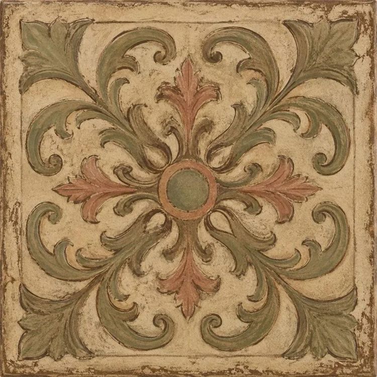 Terra Olivara™ Kitchen Backsplash Tile Bathroom Shower Floor Tile | Rustic Vintage Farmhouse Ceramic Tile | Custom designed tile