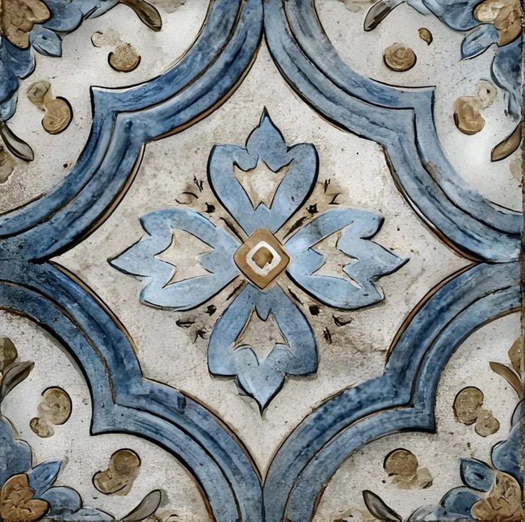 Decorative Ceramic Tile, Patterned Backsplash Tile, Luxury Wall Tile, Kitchen and Bathroom Tile, Designer Decorative Tile ZR-11