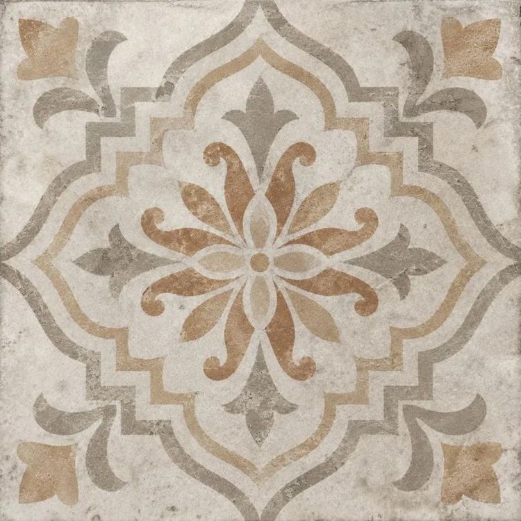 Valois Stone™ Porcelain 6 inch Tile – Mediterranean Vintage, Rustic Tuscan Backsplash, Wall Tile, Antique Kitchen Shower