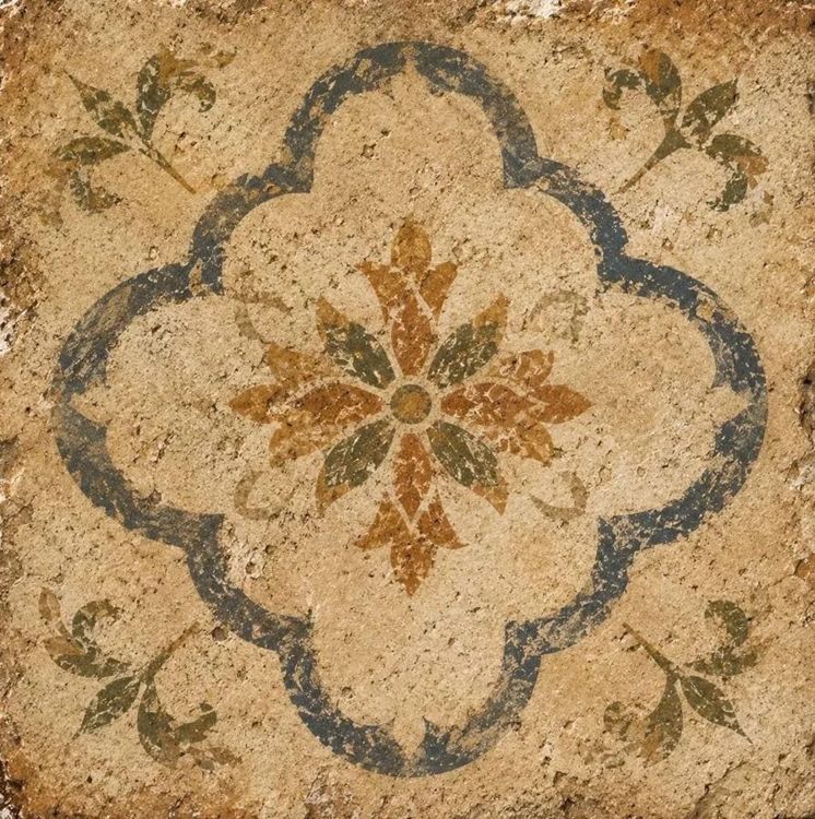 Antiqua™ Kitchen Backsplash Tile Bathroom Shower Floor Tile | Rustic Vintage Farmhouse Ceramic Tile | Mexican Style Custom Tile