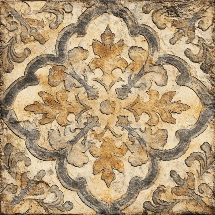 Old World Marvilla Kitchen Backsplash Tile Bathroom Shower Floor Tile | Rustic Vintage Farmhouse Ceramic Tile | Mexican Style Custom Tile