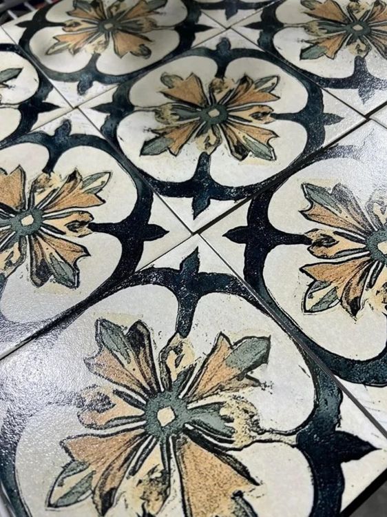 Kitchen bathroom backsplash tile floor tile custom tile vintage farmhouse rustic ceramic tile bathroom tile shower kitchen mexican T1-18