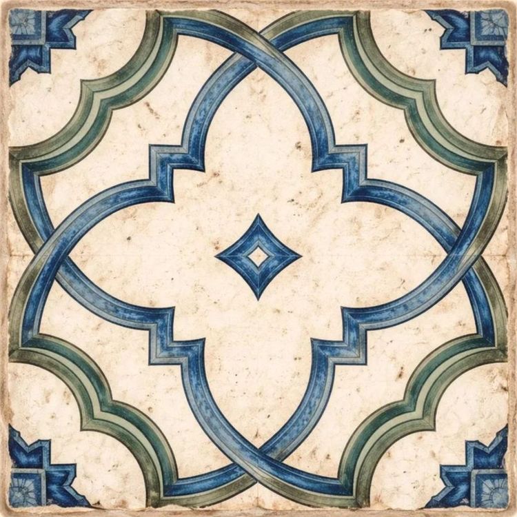 Valencia Kitchen Backsplash Tile Bathroom Shower Floor Tile | Rustic Vintage Farmhouse Ceramic Tile | Mexican Style Custom Tile